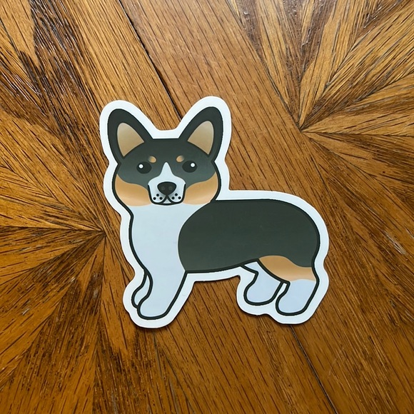 Corgi Dog Sticker - Picture 2 of 4